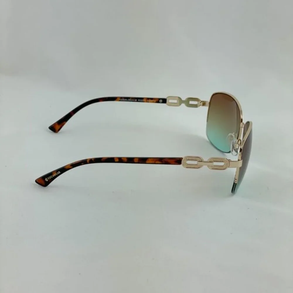 Rocawear Sunglasses Gold & Brown Tortoise